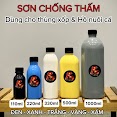 Sơn Chống Thấm Thùng Xốp - Hồ Nuôi Cá