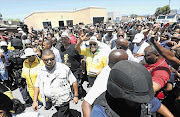 President Jacob Zuma meets and greets residents in Mandela Street in Philippi ahead of the ANC's 103rd birthday celebrations in Cape Town. File photo.