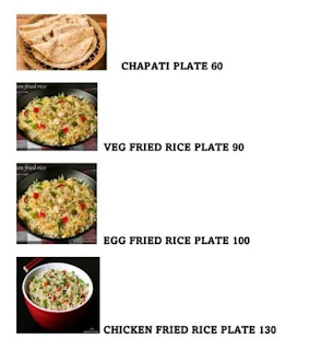Hotel Rakshana Food Menu 2
