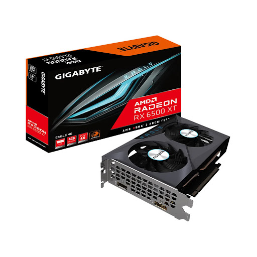 Card màn hình GIGABYTE Radeon RX 6500 XT EAGLE 4GB GDDR6 4GB GDDR6 (R65XTEAGLE-4GD)