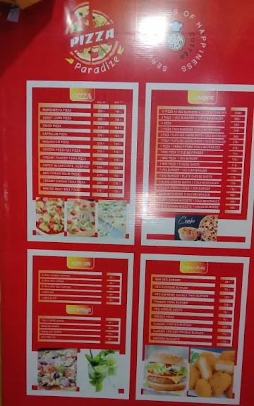 Pizza Cutter menu 