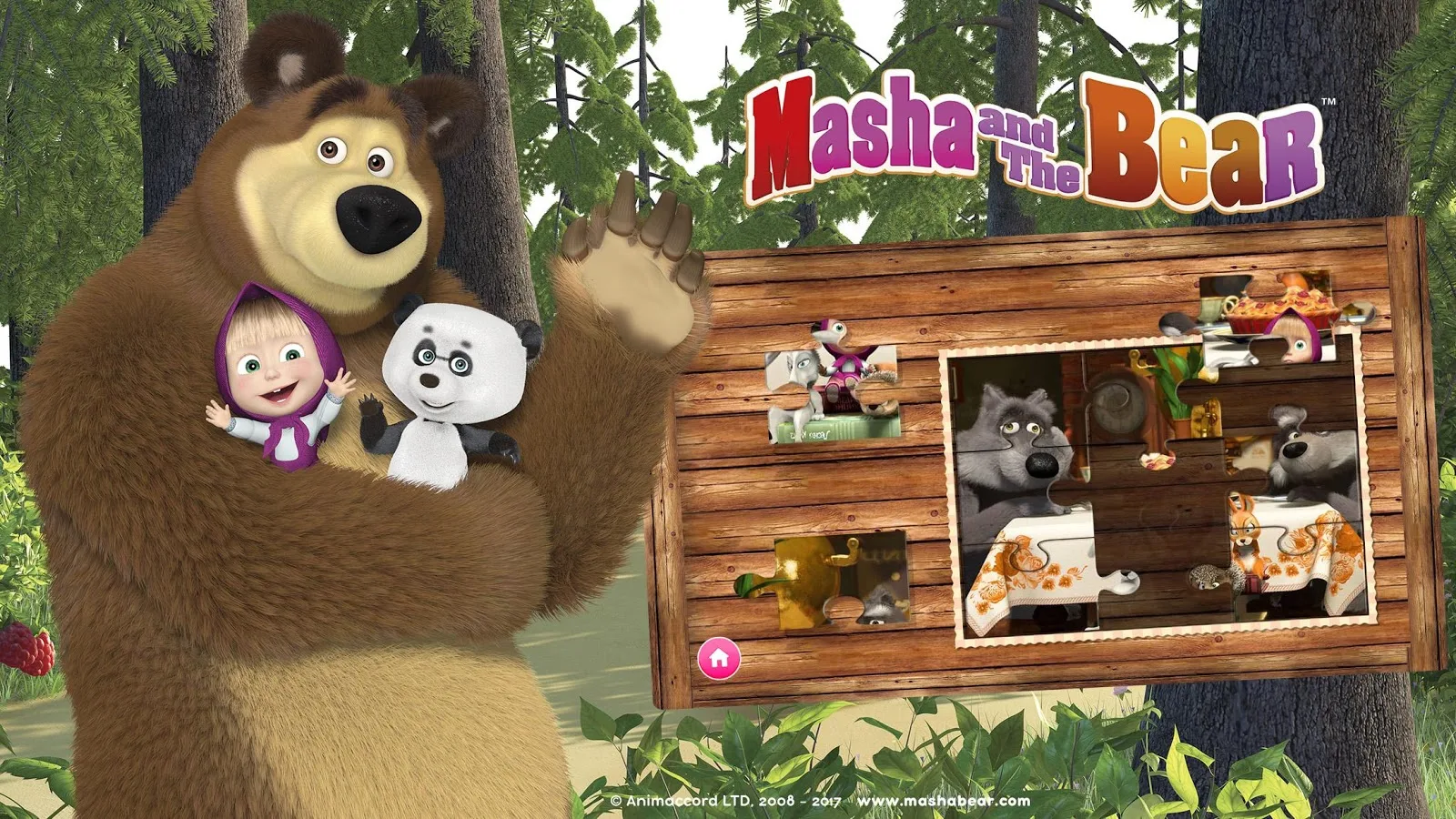   Masha and the Bear. Educational Games- 스크린샷 