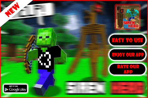 Siren Head Mod For MCPE