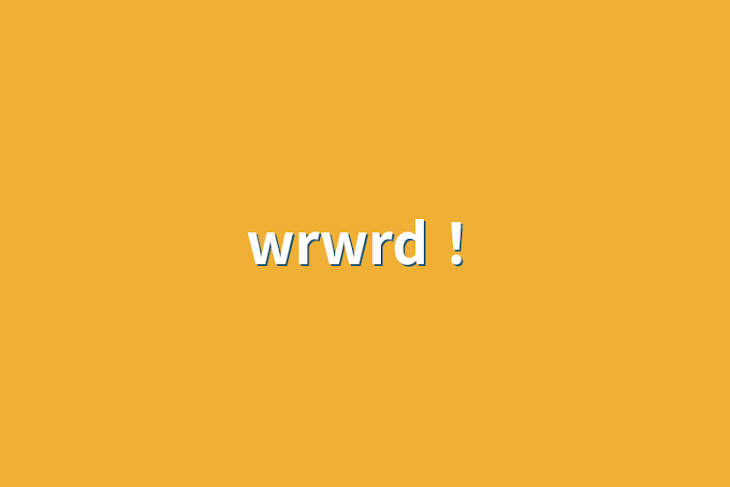 「wrwrd！」のメインビジュアル