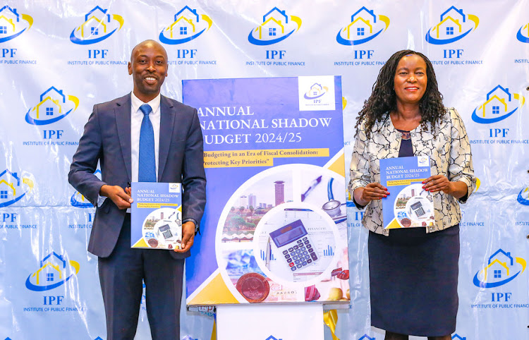 Institute of Public Finance (IPF) CEO and Teso South MP and budget appropriations committee vice chairperson Mary Emaase during the launch of the 2024/2025 annual national shadow budget in Nairobi on April 16, 2024.