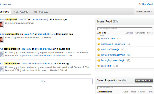 GitHub Feed Filter chrome extension