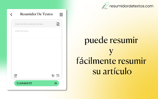 Resumidor de textos