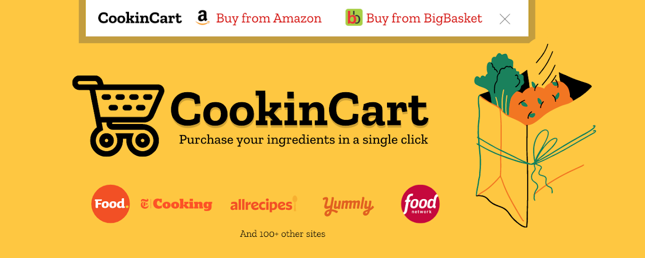 Cookin'Cart | One-click Grocery Purchase Preview image 2