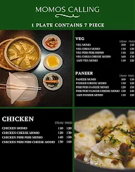 Momos Calling menu 1