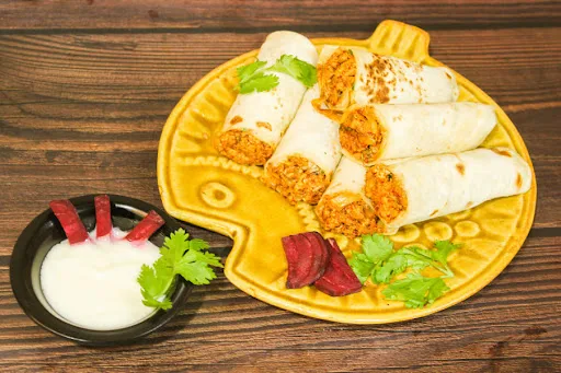 Paneer Shawarma 3 Rolls (6Pcs)