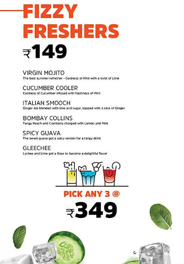 UBQ By Barbeque Nation menu 