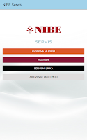 NIBE Servis Screenshot