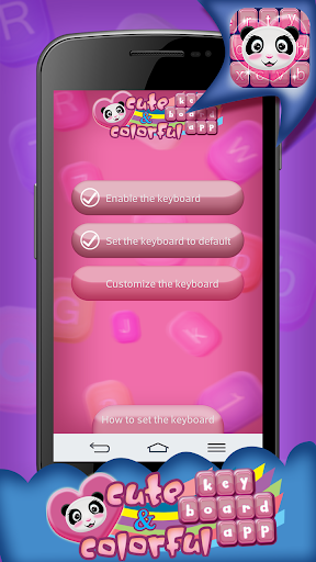 Cute Colorful Keyboard App