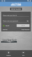 Iowa State Bank Mobile Banking Screenshot