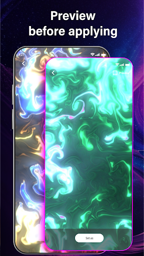 Screenshot Magic Fluid: Live Wallpaper