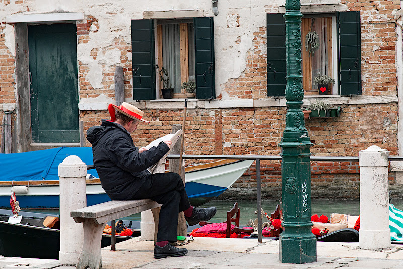 Pausa dal lavoro di Blondy