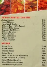 Bawarchi menu 4