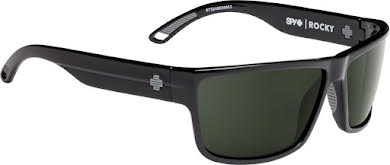 SPY  ROCKY Sunglasses - Black Happy Gray Green Lenses alternate image 2