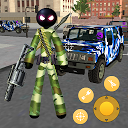 Descargar la aplicación Army Commando Stickman Rope Hero Survival Instalar Más reciente APK descargador