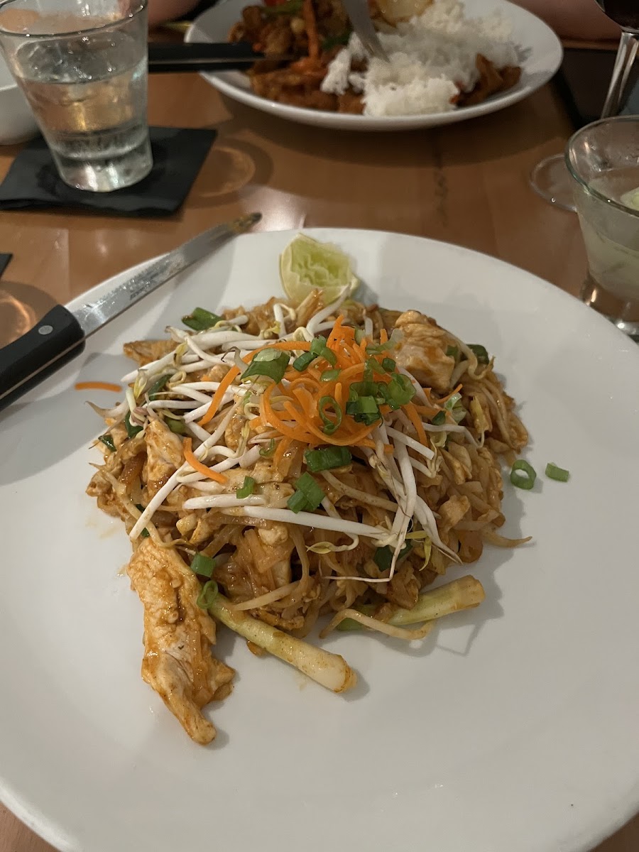 Pad Thai with Chicken