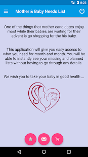Baby & Mother Needs List - náhled