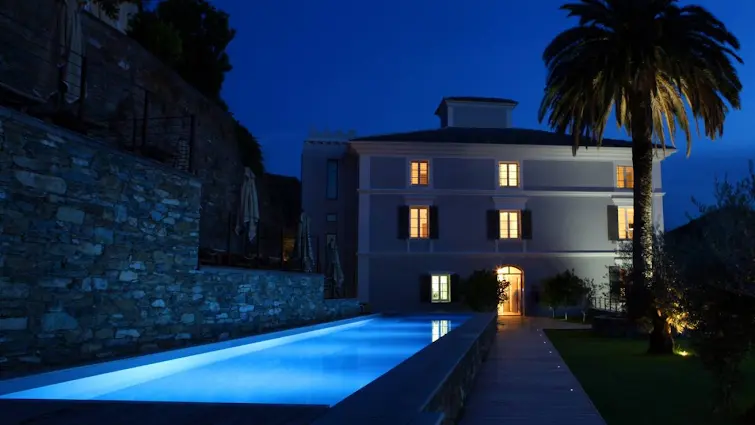 Property with pool and garden