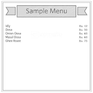 Hotel Jayalakshmi menu 1