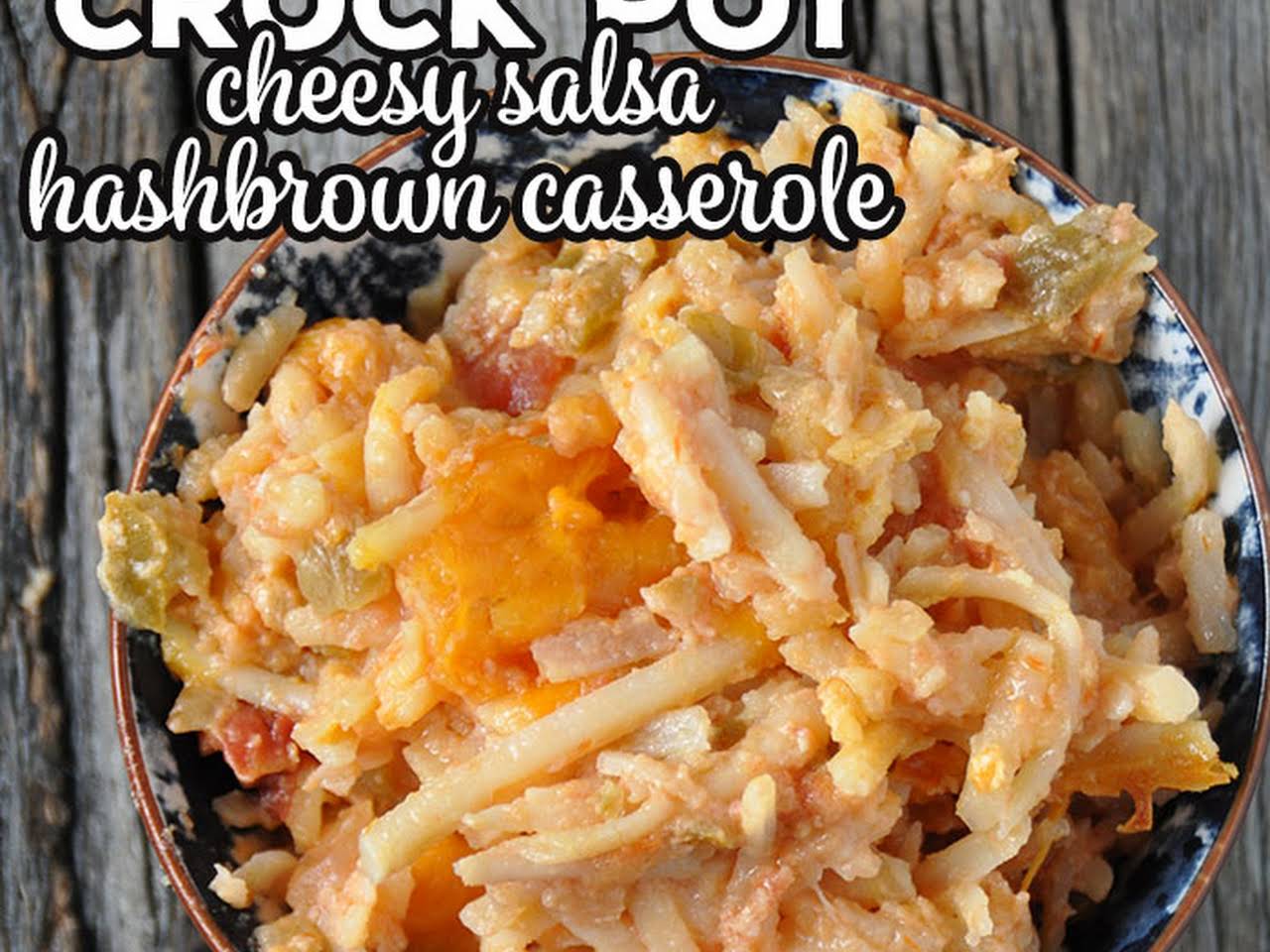 Slow Cooker Cheesy Hash Brown Casserole - The Magical Slow Cooker