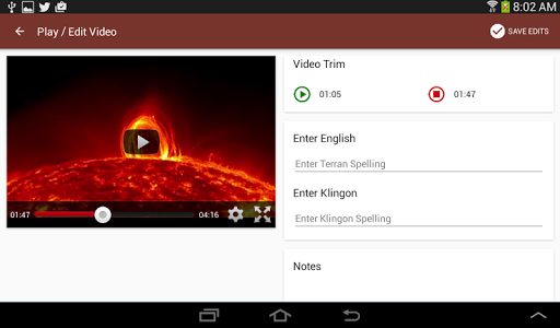 Klingon Language Tutor
