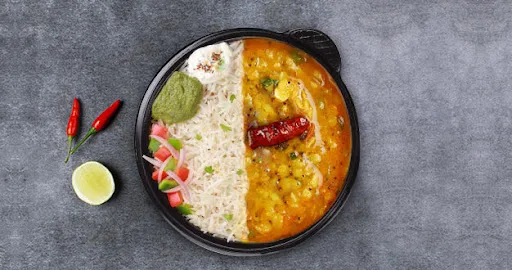 Dal Tadka Dhaba Style [Steamed Rice] Bowl