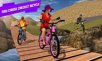 BMX Offroad Bicycle Rider Game Screenshot