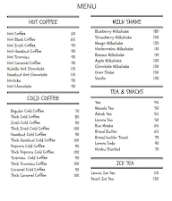 Bari's Cafe menu 2