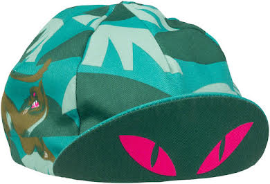 All-City Night Claw Cycling Cap - Teal Spruce Green Ochre Brown One Size alternate image 3