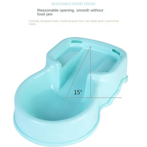 Cat Pet Automatic Feeder Drinking Bowl Large Capacity Dog 3.8L Combination Grain Storage Bucket Supplier