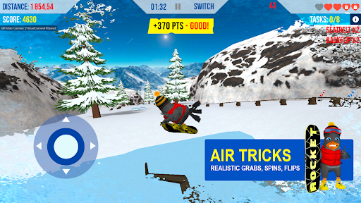 Screenshot SnowBird: Snowboarding Games