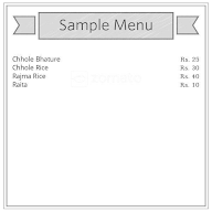 Chhole Bhature Corner menu 1