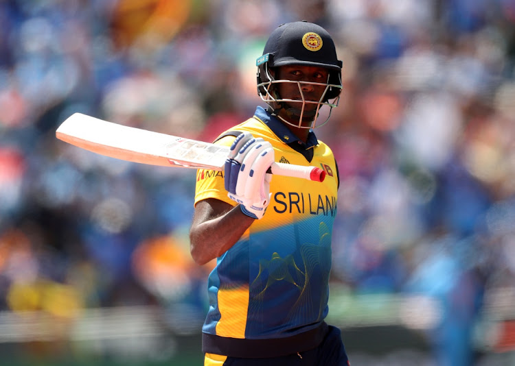 Sri Lanka's Angelo Mathews