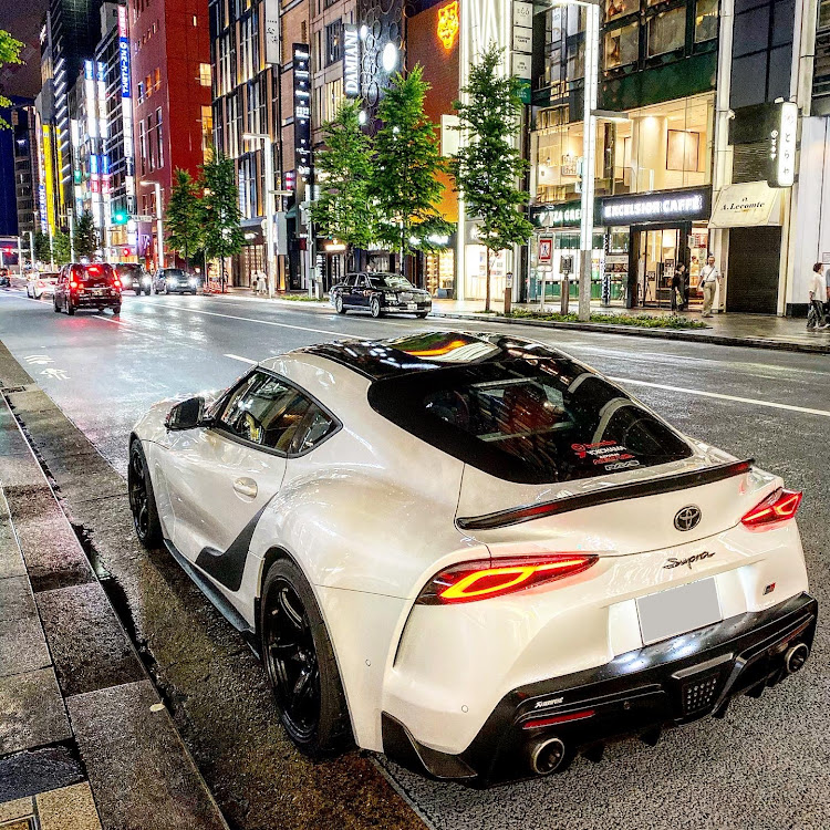 スープラの#a90supra・MAXORIDO・GRスープラ・RAYS・夜ドライブに関するカスタム事例の投稿画像2枚目