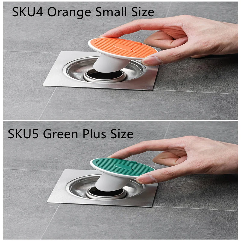 Whale Magnetic Suction Floor Drain Cover Prevent Sewer Odors Powerful Suction Easy to Install Odor Preventer