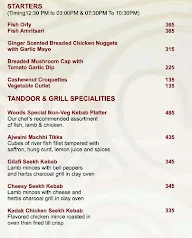 Woods High menu 4