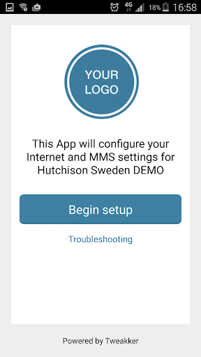 Configuration App Sweden