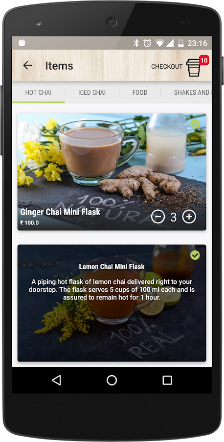    ChaiPoint  Food & Tea Delivery- screenshot  