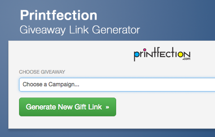 Printfection Giveaway Link Generator small promo image