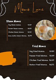 Momo Lane menu 4