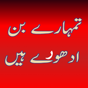 Tumharay Bin Adhooray Ha Novel logo