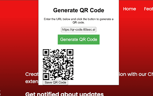 QR Code Generator from URL