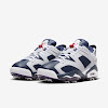 jordan retro 6 g white/varsity red/midnight navy