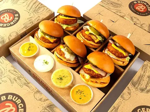 Slider Box (Veg / Non Veg) (Set Of 6)