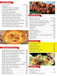 Thai Chilli China menu 1