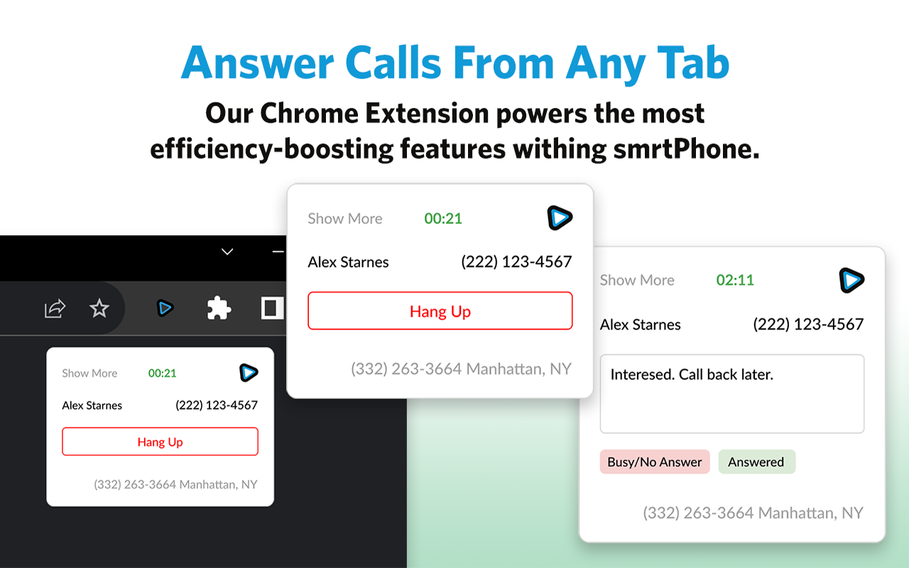 smrtPhone.io Chrome Dialer Preview image 6